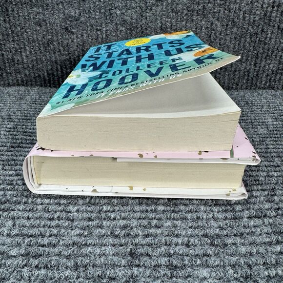 It Starts With Us & It Ends With Us By Colleen Hoover 2 Book Collection Set Lot - Picture 4 of 5